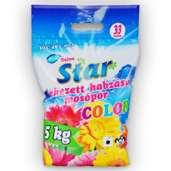 Mosópor 5 kg (33 mosás) színes ruhákhoz Dalma Star Mosóporok Dalma