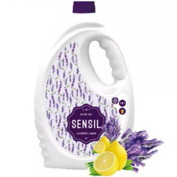Mosógél 4 liter (50 mosás) fehér és színes ruhákhoz Sensil Levander lemon Mosószerek Satina