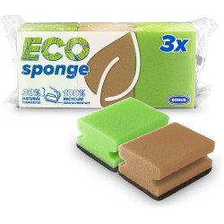 Mosogatószivacs 3 db/csomag formázott Bonus B019 Szivacsok, kendők, súrolók Bonus