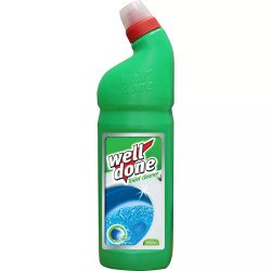 WC tisztító 1 liter Well Done Fresh power Toalett tisztító, WC illatosító Well Done