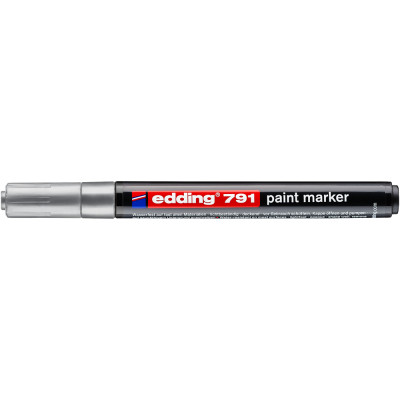 Lakkmarker 1-2mm, kerek Edding 791 ezüst Lakkmarker 1-2mm, kerek Edding 791 ezüst