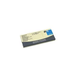 Jegyzettömb öntapadó, 50x40mm, 3x100lap, Info Notes, sárga Öntapadó jegyzettömb Info Notes