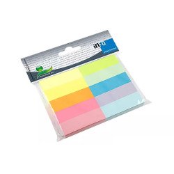 Jelölőcímke 15x50mm, 10x100lap, papír, Info Notes brilant mix vegyes színek Jelölőcímke Info Notes