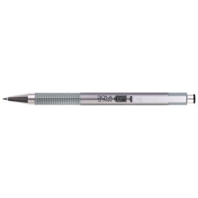 Golyóstoll 0,7mm, metál ezüst test, Zebra F-301A, írásszín kék Golyóstoll 0,7mm, metál ezüst test, Zebra F-301A, írásszín kék