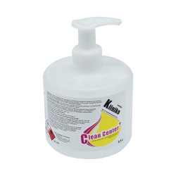 Kéz- és bőrfertőtlenítő pumpás 500 ml Kliniko-Tempo_Clean Center Kézfertőtlenítő folyadék Clean Center
