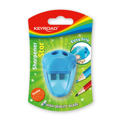 Hegyező 2 lyukú tartályos Keyroad Starfish vegyes színek Hegyező 2 lyukú tartályos Keyroad Starfish vegyes színek