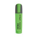 Szövegkiemelő vágott hegyű, lapos test Keyroad Fluo neon zöld