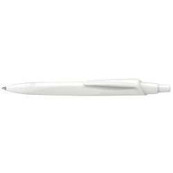 Golyóstoll nyomógombos 0,5mm, fehér test Schneider REco M, írásszín fekete Golyóstoll Schneider