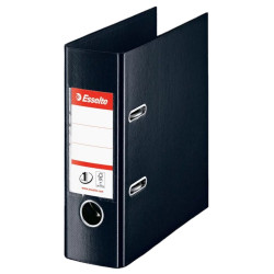 Iratrendező A5, 7,5cm, PP Esselte Standard Vivida fekete Iratrendező Esselte