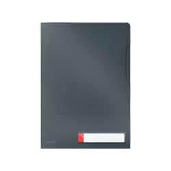 Genotherm `L` A4, PP Leitz Cosy Privacy bársonyszürke L genotherm Leitz
