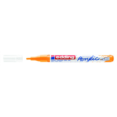 Akril marker 1-2mm, Edding 5300 narancssárga Akril marker 1-2mm, Edding 5300 narancssárga