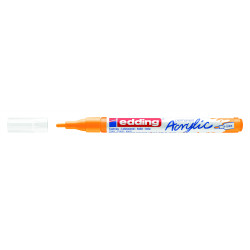 Akril marker 1-2mm, Edding 5300 narancssárga Dekormarker EDDING