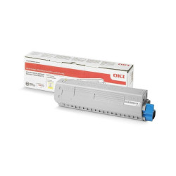 Oki C824 toner yellow ORIGINAL 5K Toner original Oki