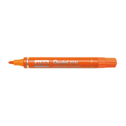 Alkoholos marker fém testű 4,3mm kerek hegyű N50-FE Pentel Extreme narancs Permanent marker PENTEL
