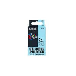 Feliratozógép szalag XR-24X1 24mmx8m Casio fekete Nyomtató és feliratozó gép, kellékek Casio