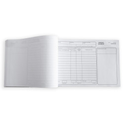 Autóbusz menetlevél A4, 100lap,os fekvő D.GEPJ.41