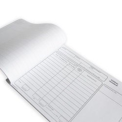 Autóbusz menetlevél A4, 100lap,os fekvő D.GEPJ.41