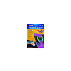 Lamináló fólia, 100x150mm, 80 mikron, fényes, 25 db/doboz, Fellowes® Kötészeti kellék Fellowes