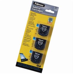 Vágókés görgős vágógépekhez, hullámos vágás, perforálás, hajtott vágás, Fellowes® 3 db/csomag, Vágógép Fellowes