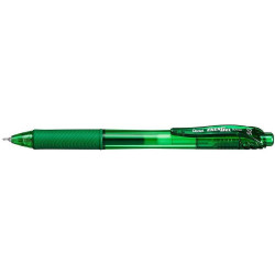 Rollertoll zselés 0,25mm, tűhegyű BLN105-DX, Pentel EnerGelX, írásszín zöld Rollertoll PENTEL