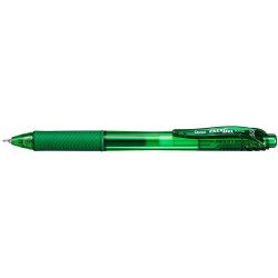 Rollertoll zselés 0,25mm, tűhegyű BLN105-DX, Pentel EnerGelX, írásszín zöld Rollertoll PENTEL