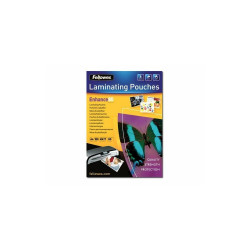 Lamináló fólia, A4, 80 mikron, matt, 100 db/doboz, Fellowes® Kötészeti kellék Fellowes