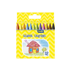 Zsírkréta készlet, Educa, 12 klf. szín Kréta Educa