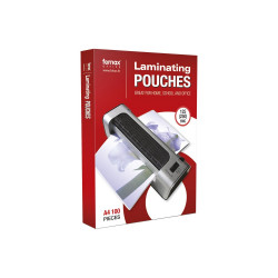 Lamináló fólia A4, 125 micron 100 db/doboz, Fornax Kötészeti kellék Fornax