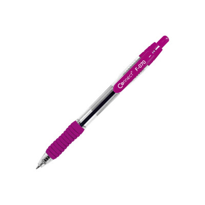 Golyóstoll Fornax F-70 grip, rózsaszín design, írásszín kék Golyóstoll Fornax F-70 grip, rózsaszín design, írásszín kék