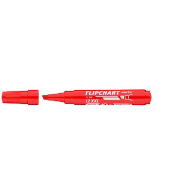 Flipchart marker vízbázisú 1-4mm, vágott Artip 12XXL piros Flipchart marker vízbázisú 1-4mm, vágott Artip 12XXL piros