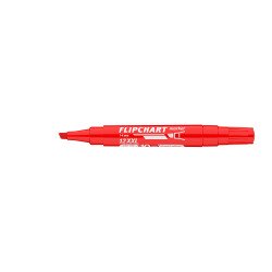 Flipchart marker vízbázisú 1-4mm, vágott Artip 12XXL piros Flipchart marker Ico