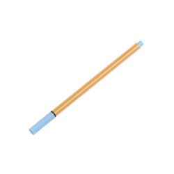 Rostirón, tűfilc vízbázisú, 0,5mm, hatszögletű test, Bluering® világoskék Tűfilc Bluering