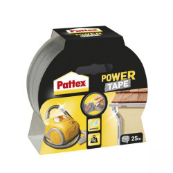 Ragasztószalag 48mmx25m téphető szálerősített Power Tape Pattex ezüst Ragasztószalag Pattex