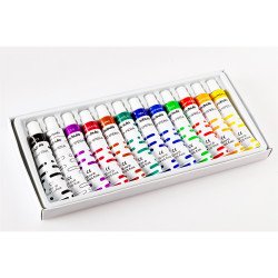 Tempera készlet, 12 ml, Nebulo 12 klf. szín Tempera Nebulo