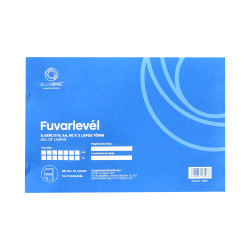 Fuvarlevél A4, 50x3lapos fekvő D.GEPJ.17/V Bluering® Nyilvántartás Bluering