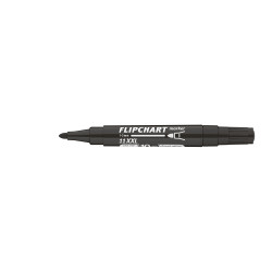 Flipchart marker vízbázisú 3mm, kerek Artip 11XXL fekete Flipchart marker Ico