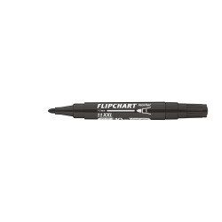 Flipchart marker vízbázisú 3mm, kerek Artip 11XXL fekete Flipchart marker Ico