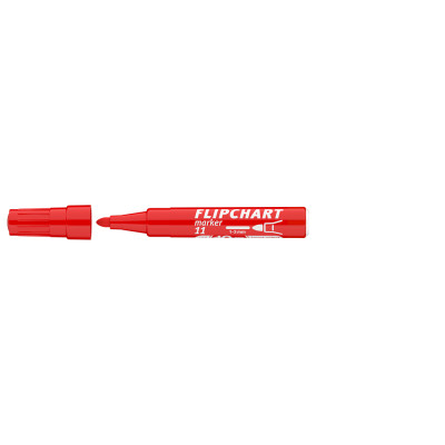 Flipchart marker vízbázisú 3mm, kerek Artip 11 piros Flipchart marker vízbázisú 3mm, kerek Artip 11 piros