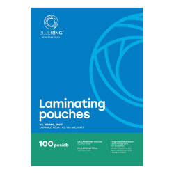 Lamináló fólia A3, 100 micron matt 100 db/doboz, Bluering® Kötészeti kellék Bluering
