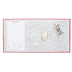 Iratrendező A4, 7,5cm,lapraszerelt, Bluering® Smart piros Iratrendező Bluering