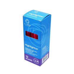 Szövegkiemelő kerek test Bluering® rózsa Szövegkiemelő Bluering