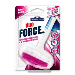WC illatosító deo 40 g kosárral Duo Force Virág Toalett tisztító, WC illatosító General fresh