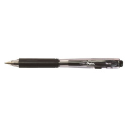 Golyóstoll 0,35mm, BK437-A háromszög fogózóna Pentel, írásszín fekete Golyóstoll PENTEL