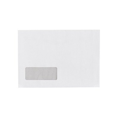 Boríték LC/5 enyvezett bélésnyomott bal ablakos 35x90mm 162x229mm B20A20 Bluering® fehér Boríték LC/5 enyvezett bélésnyomott bal ablakos 35x90mm 162x229mm B20A20 Bluering® fehér
