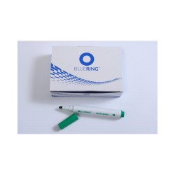 Flipchart marker rostirón vizes vágott végű 1-4mm, Bluering® zöld Flipchart marker Bluering