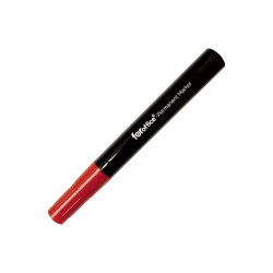 Alkoholos marker 1,5-3mm, kerek hegyű, Foroffice, piros Permanent marker Foroffice