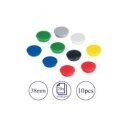 Mágnes 38mm, erősség: 2500 g. HMS36 99 Franken 10 db/csomag, klf. Szin