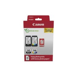 Canon PG545/CL546 tintapatron + fotópapír multipack ORIGINAL Tintapatron original Canon