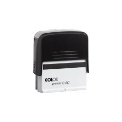 Bélyegző C50 Printer Colop fekete ház/lila párna Bélyegző és kelléke Colop