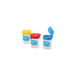 Ecset mosó pohár, ecsetál, Keyroad, vegyes színek Iskolai ecset és kelléke Keyroad